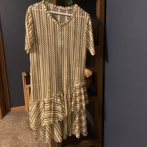 Zara macrome dress